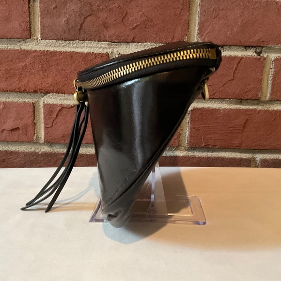 HOBO Foster Black Leather Convertible Crossbody Bag NWOT - Picture 11 of 14